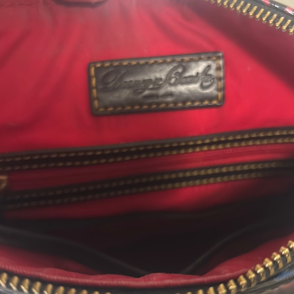 Dooney & Bourke Black Crossbody Bag with Gold Hardware - Picture 7 of 11